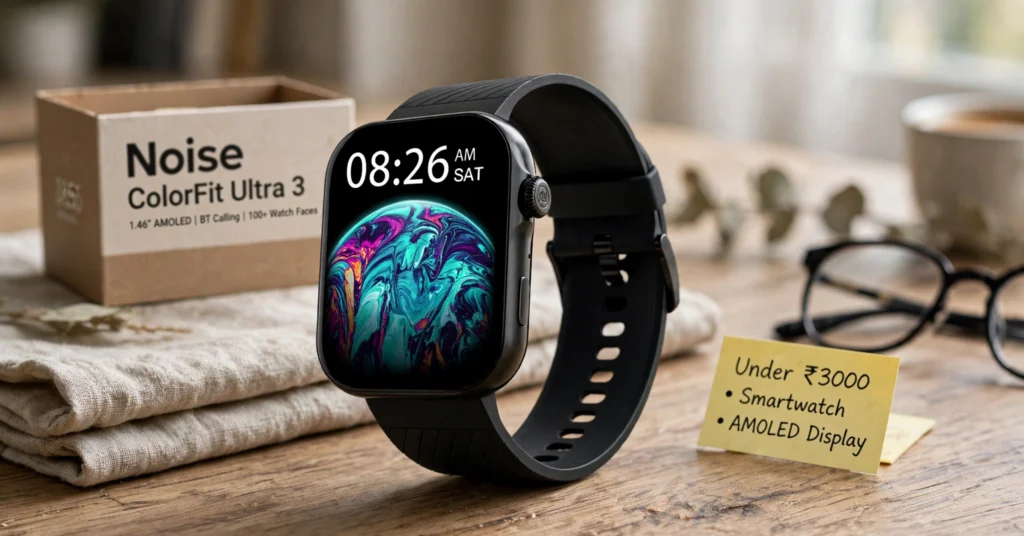 Best Smartwatch Under 3000 With AMOLED Display