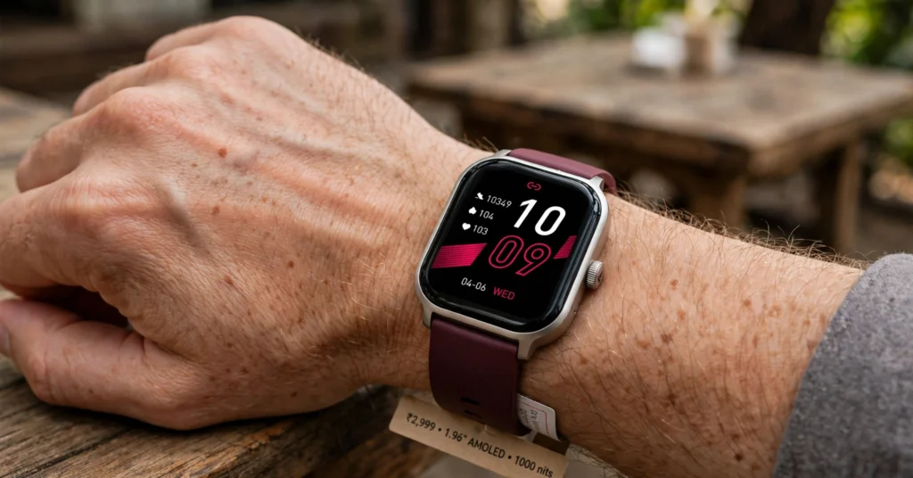 Best Smartwatch Under 3000 With AMOLED Display