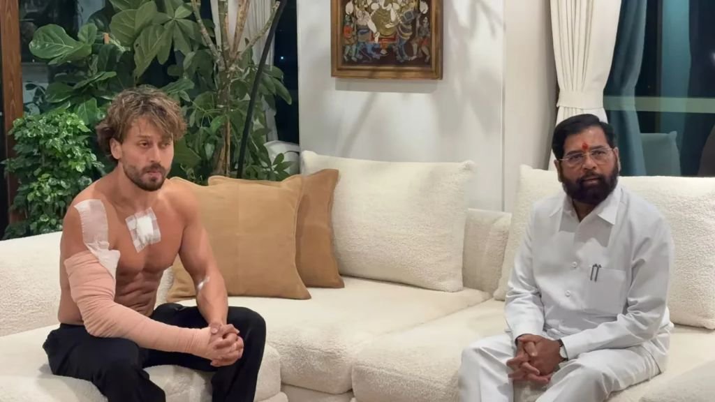 Tiger Shroff Deputy Chief Minister Eknath Shinde